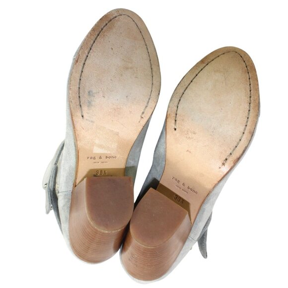 Rag And Bone Harrow Granite Suede Ankle Boot Size 36.5 (US 6.5) - Picture 7 of 8